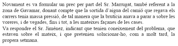 Problema portat per CiU al pl municipal de l'Ajuntament de Gav&agrave; sobre la brut&iacute;cia generada a l'intentar netejar (25 de febrer de 1999)